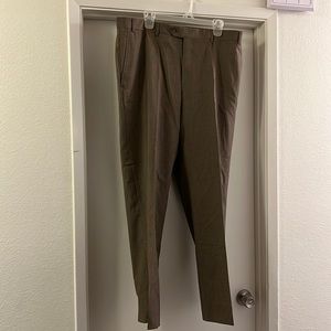 Mens dress pants. 38 x 32. Brown/Tan